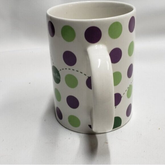 Starbucks 2004 Golf Daddy O Fore Birdie Mug Polka Dot 16 Ounce - Picture 3 of 11